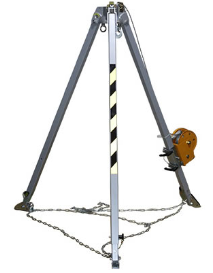 救援三脚架环形保护链的材质选择